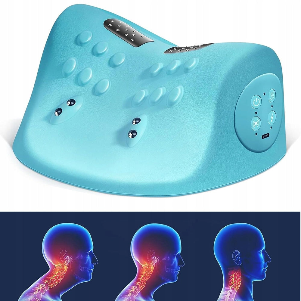 ELECTRIC CERVICAL SPINE MASSAGE DEVICE ERGONOMIC WITH REMOTE CONTROL Brand no brand