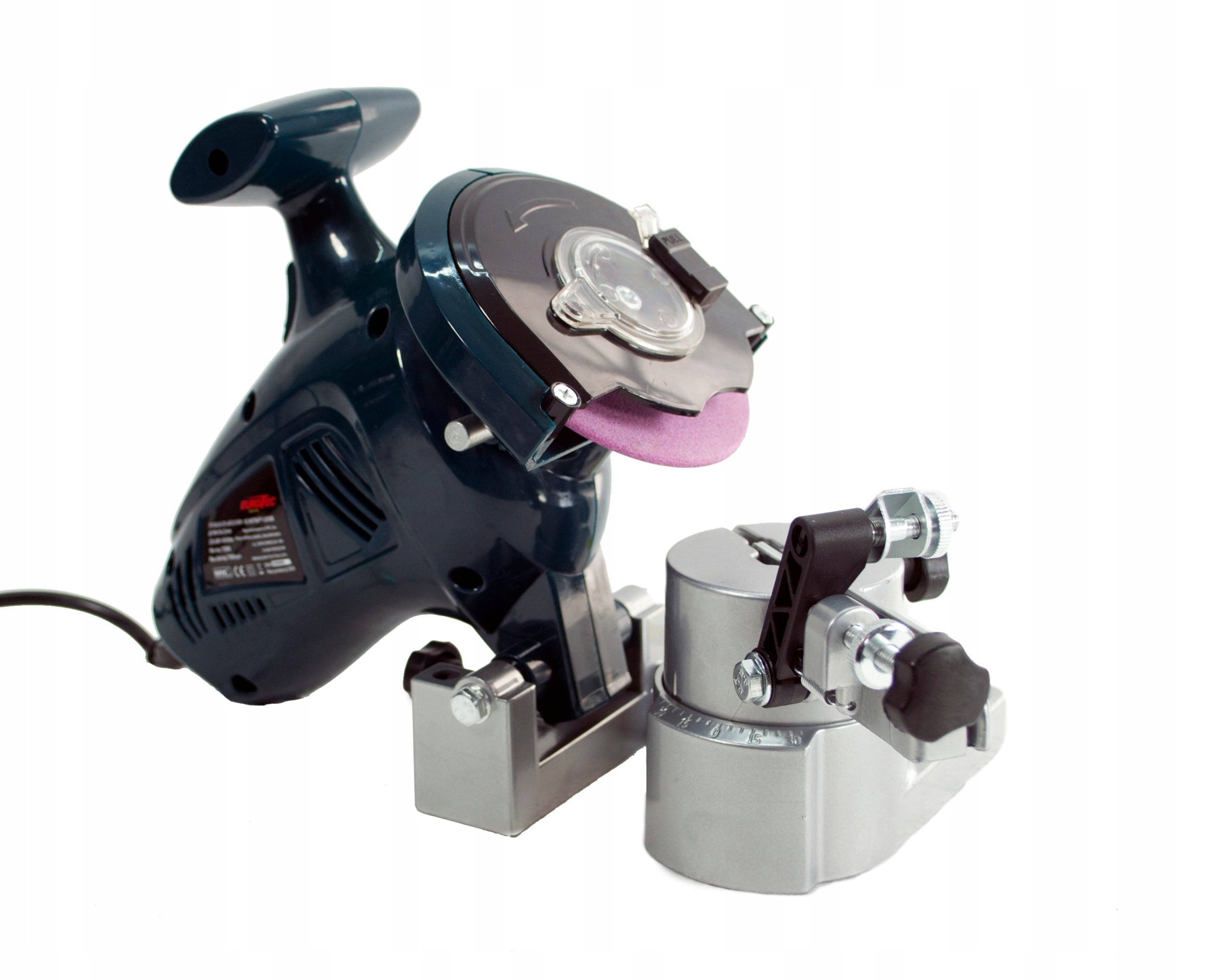 ELECTRIC CHAIN SHARPENER + CHAIN SHARPENING DISC EUROTEC Packaging status original