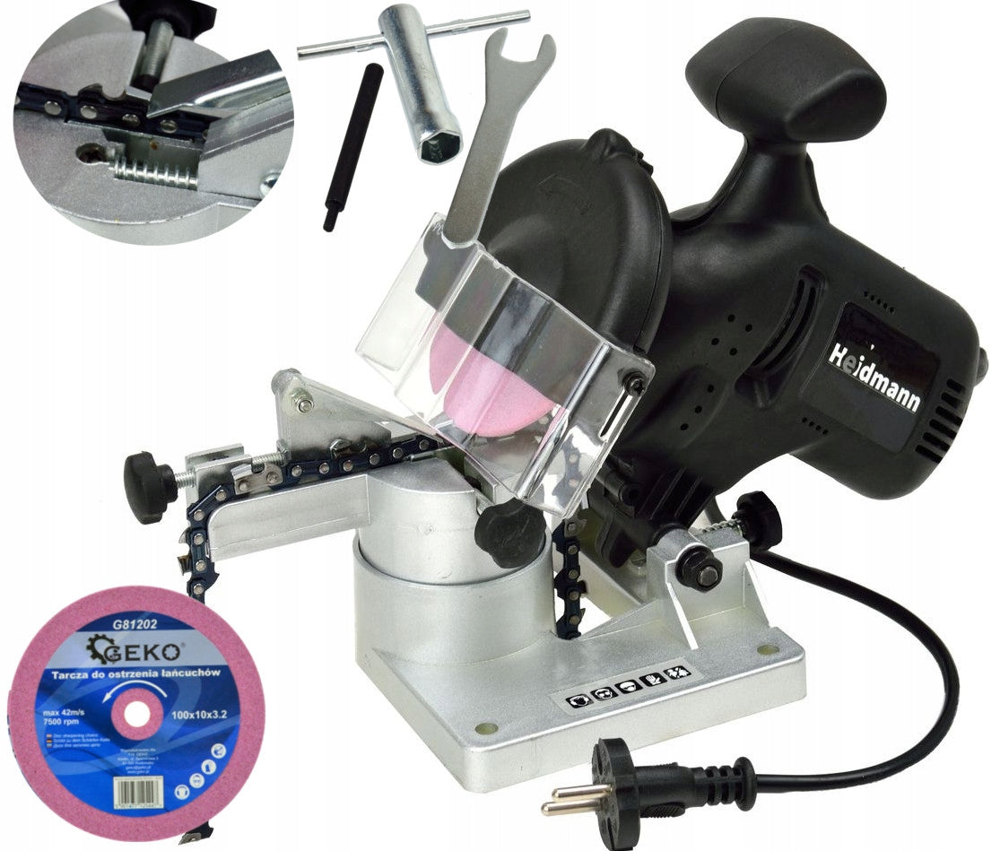 ELECTRIC CHAIN SHARPENING SHARPENER SAW BLADE 750W