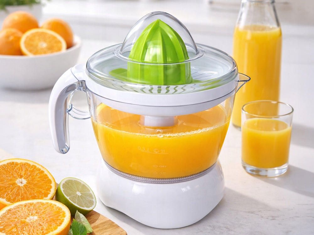 ELECTRIC CITRUS JUICER 0,7L 25W WHITE ORANGE LEMON JUICE Power rating 25 W