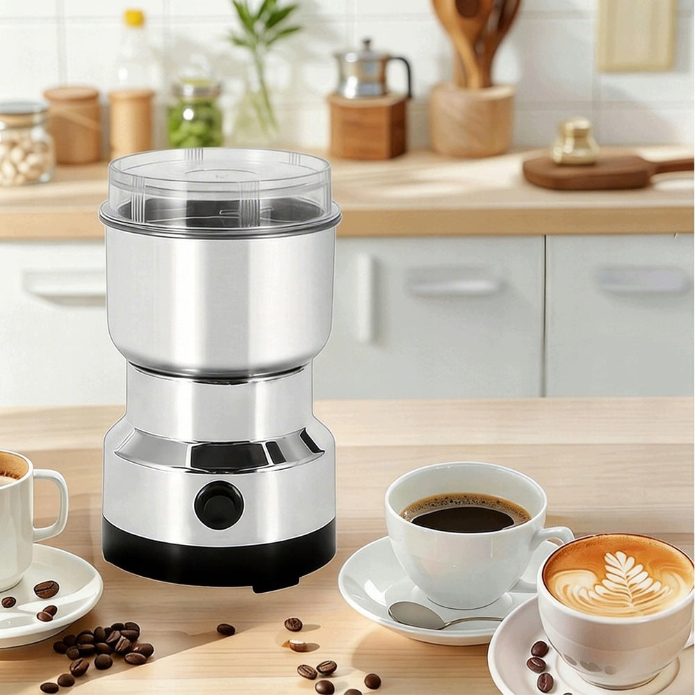 ELECTRIC COFFEE GRINDER 200W FAST GRINDING COFFEE BEANS FOR HOME KITCHEN Packaging status original