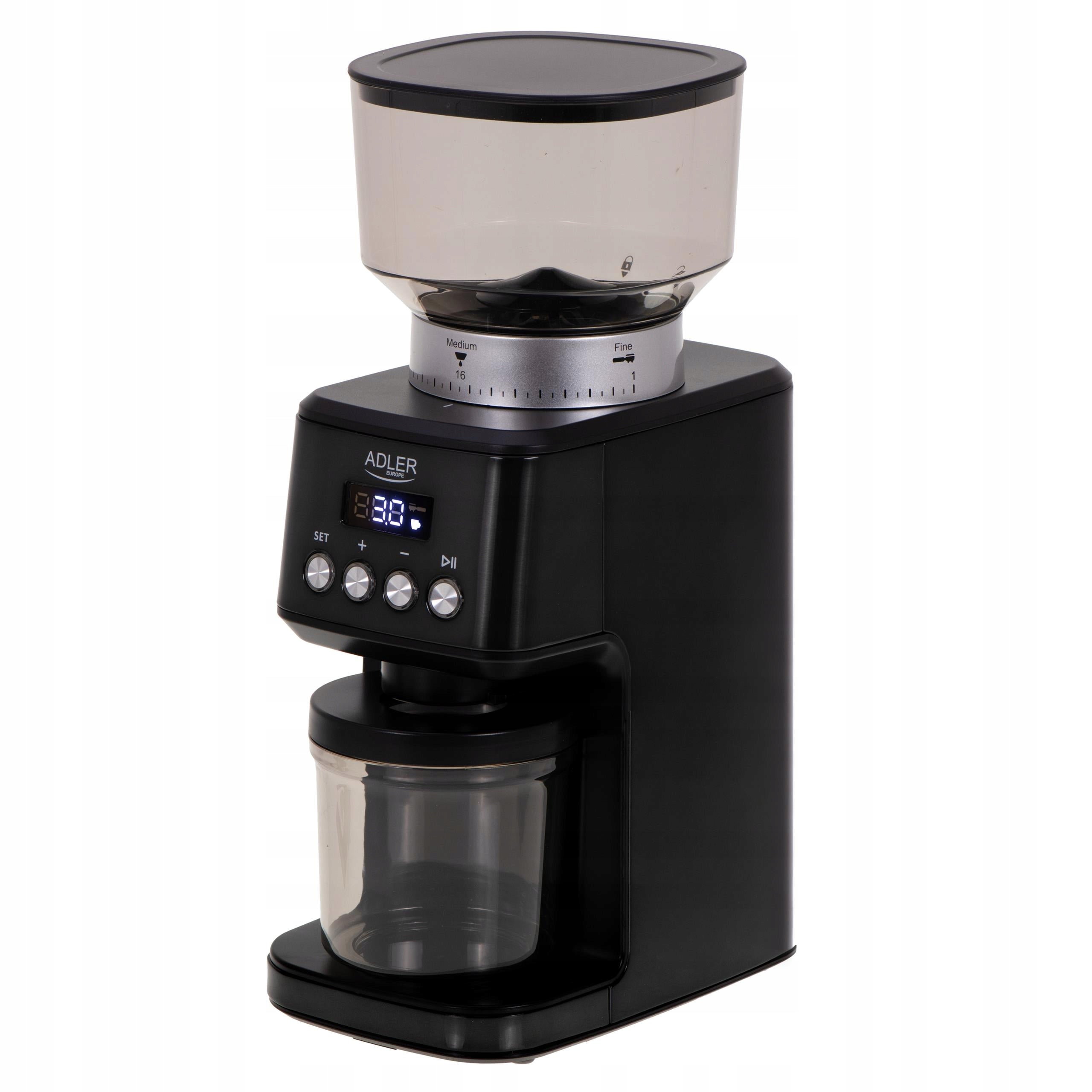 ELECTRIC COFFEE GRINDER FILAMENT ADJUSTMENT Adjustable 31 Grinding Levels Packaging status original