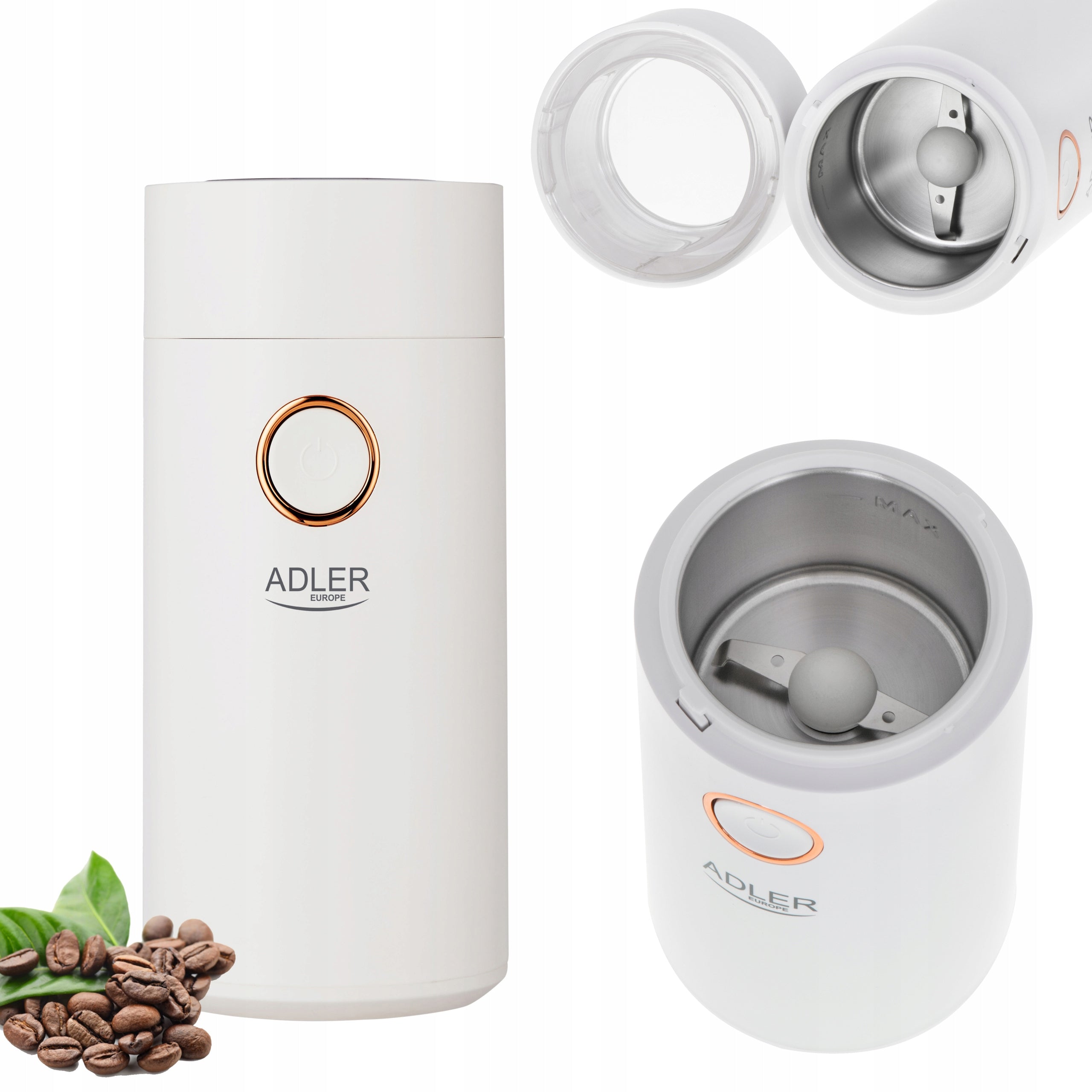 ELECTRIC COFFEE GRINDER STEEL XXL