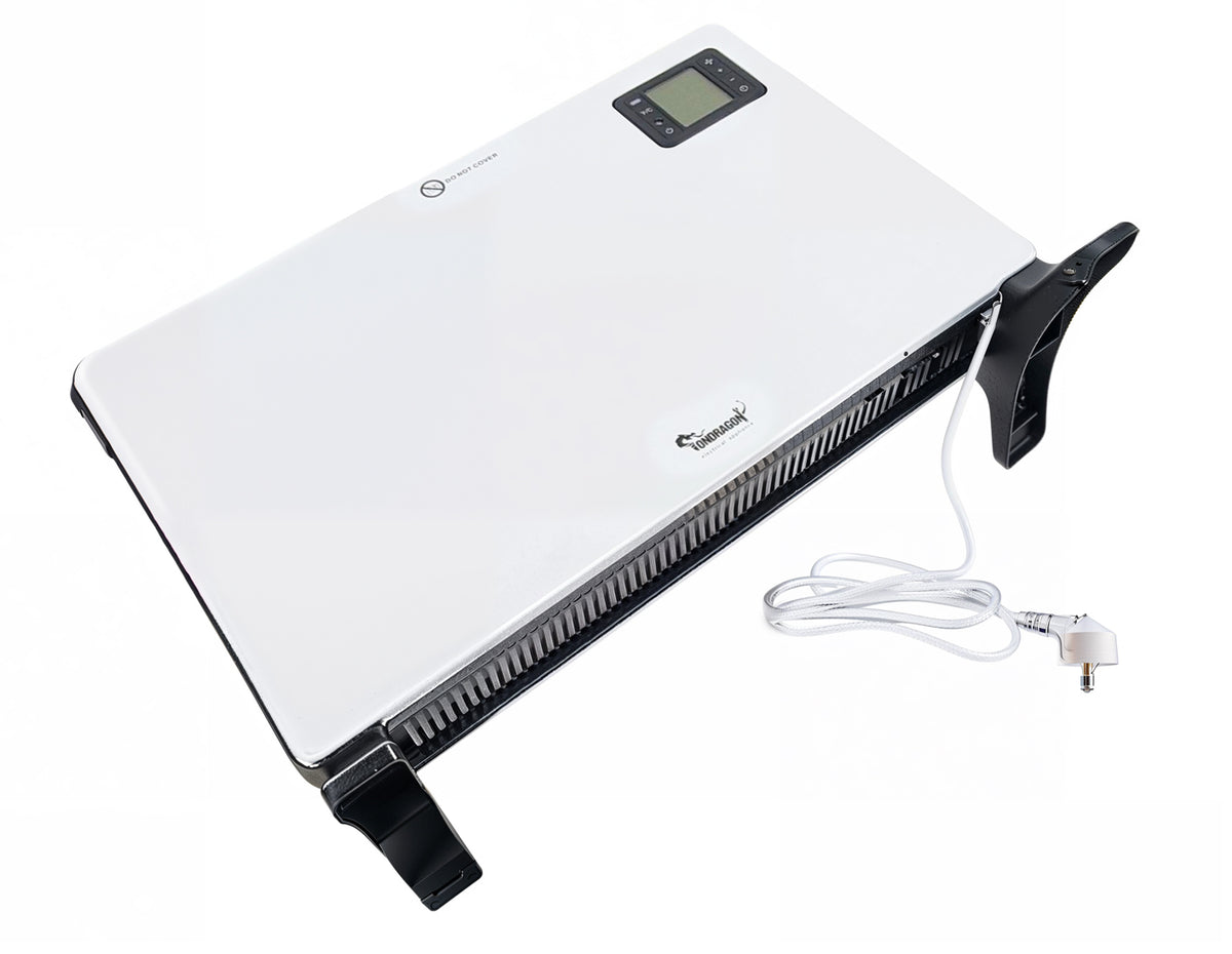 ELECTRIC CONVECTOR HEATER ENERGY SAVING TIMER SAFE LCD Brand Ondragon