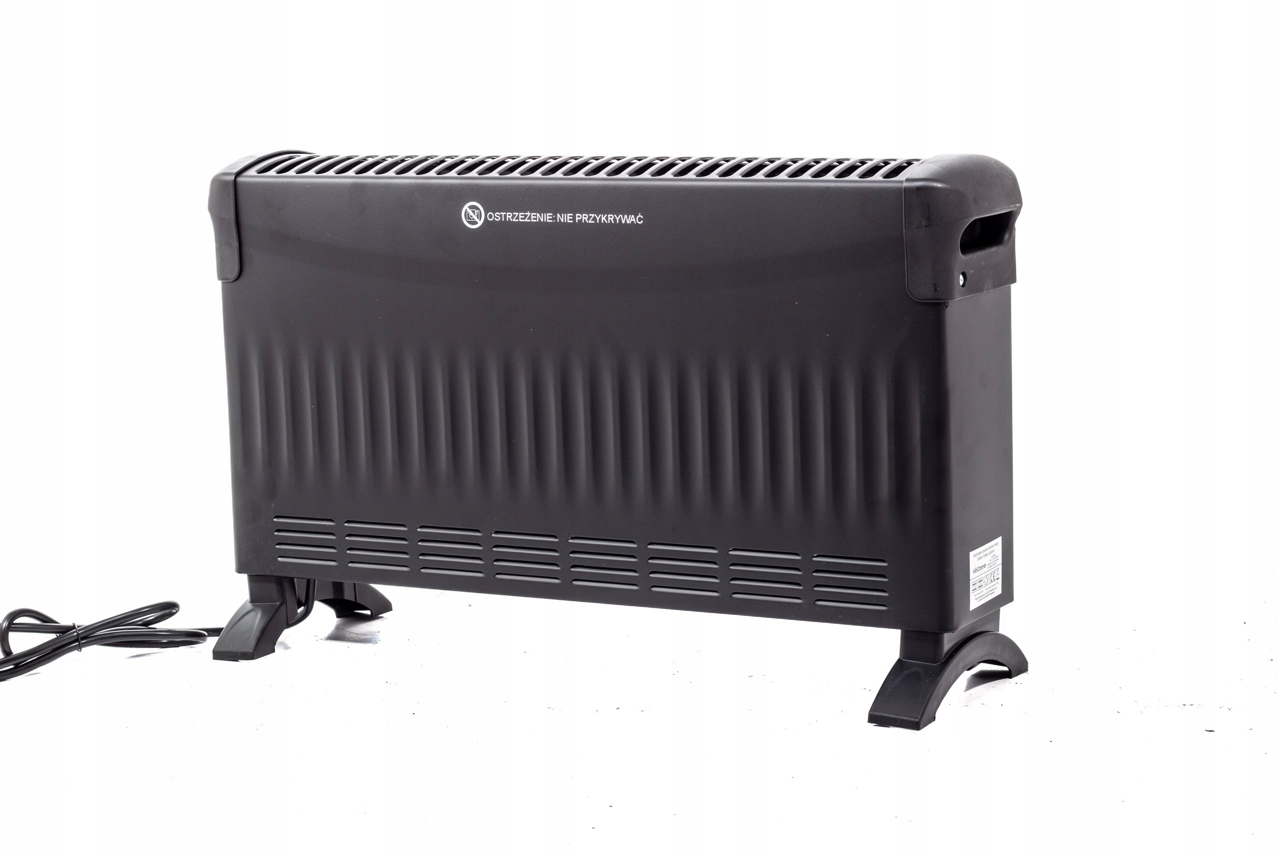 ELECTRIC CONVECTOR HEATER POWERFUL 2000W ENERGY SAVING THERMOSTAT 2KW Brand Volteno
