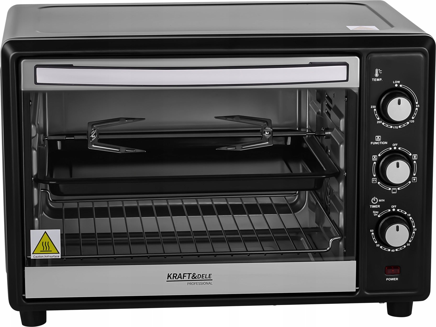 ELECTRIC COOKER 45L 2000W ROTISSERIE FUNCTION+ACCESSORIES KD4134 Model KD4134