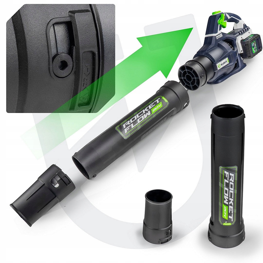 ELECTRIC CORDLESS LEAF BLOWER 2x20V 40V TURBO 220km/h POWERFUL Power supply rechargeable battery