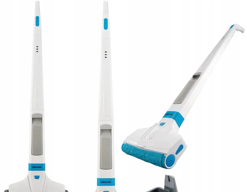 ELECTRIC CORDLESS SELF CLEANING MOP 40W LED WHITE STATION