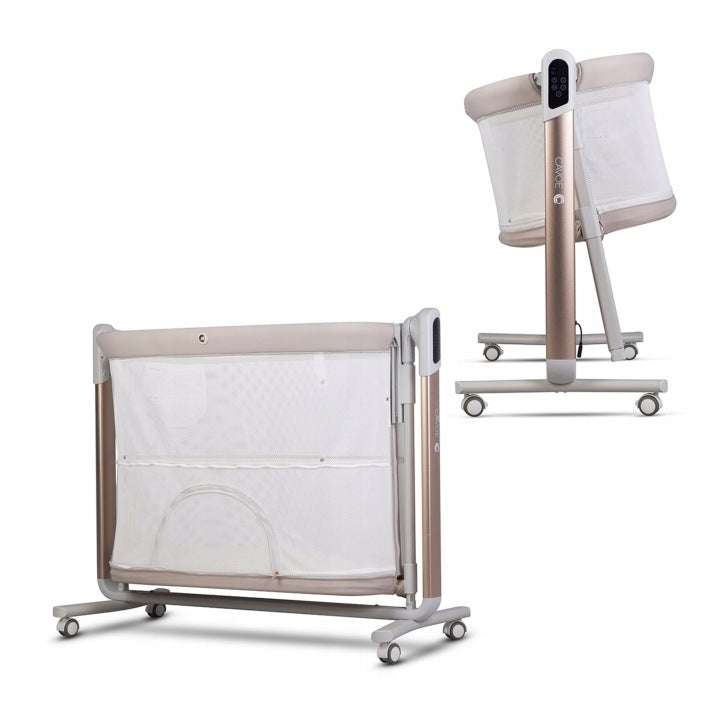 ELECTRIC CRADLE CAVOE COQ 4IN1 COT SUPPLY PLAYPEN BLUETOOTH REMOTE CONTROL