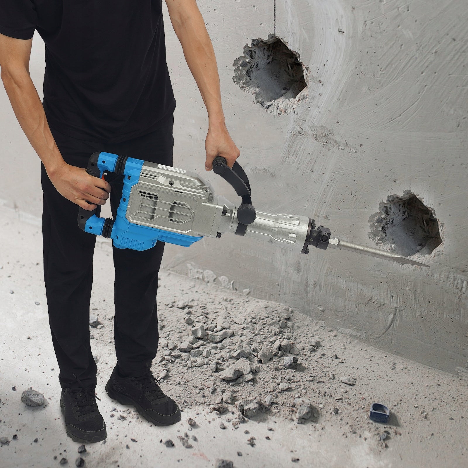 ELECTRIC DEMOLITION HAMMER 1700W, IMPACT FORCE 60J Manufacturer code 9301198