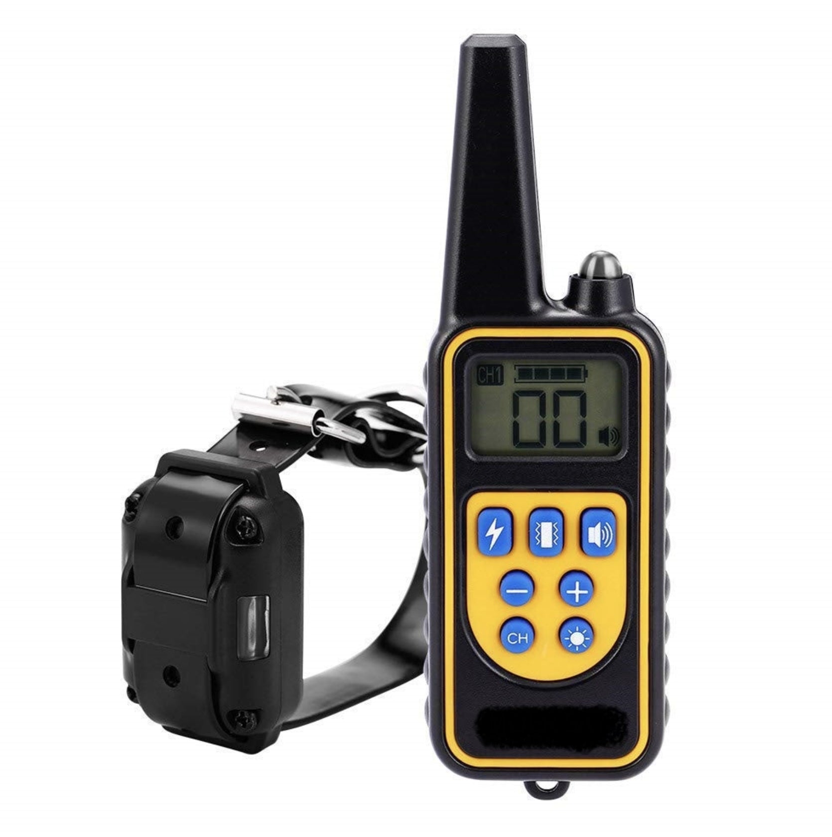 ELECTRIC DOG TRAINING COLLAR WATERPROOF DOG TRAINER PILOT Manufacturer code INN_OBROŻA_PIES1_WOD