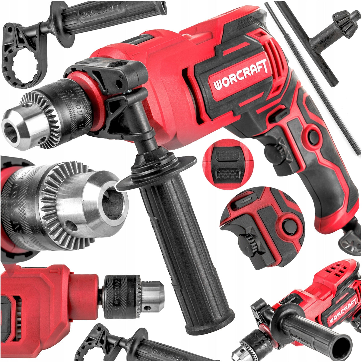 ELECTRIC DRILL HAMMER DRILL STROKE ADJUSTMENT 850W GIFT FOR DAD