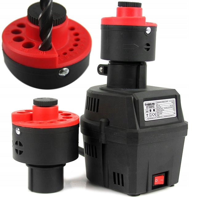 ELECTRIC DRILL SHARPENER TWO ADAPTERS 2x HEAD 3-16MM Brand Mar-Pol