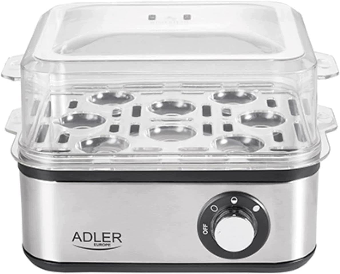 ELECTRIC EGG COOKER FOR 8 EGGS AUTOMATIC SOFTLY MEDIUM HARD