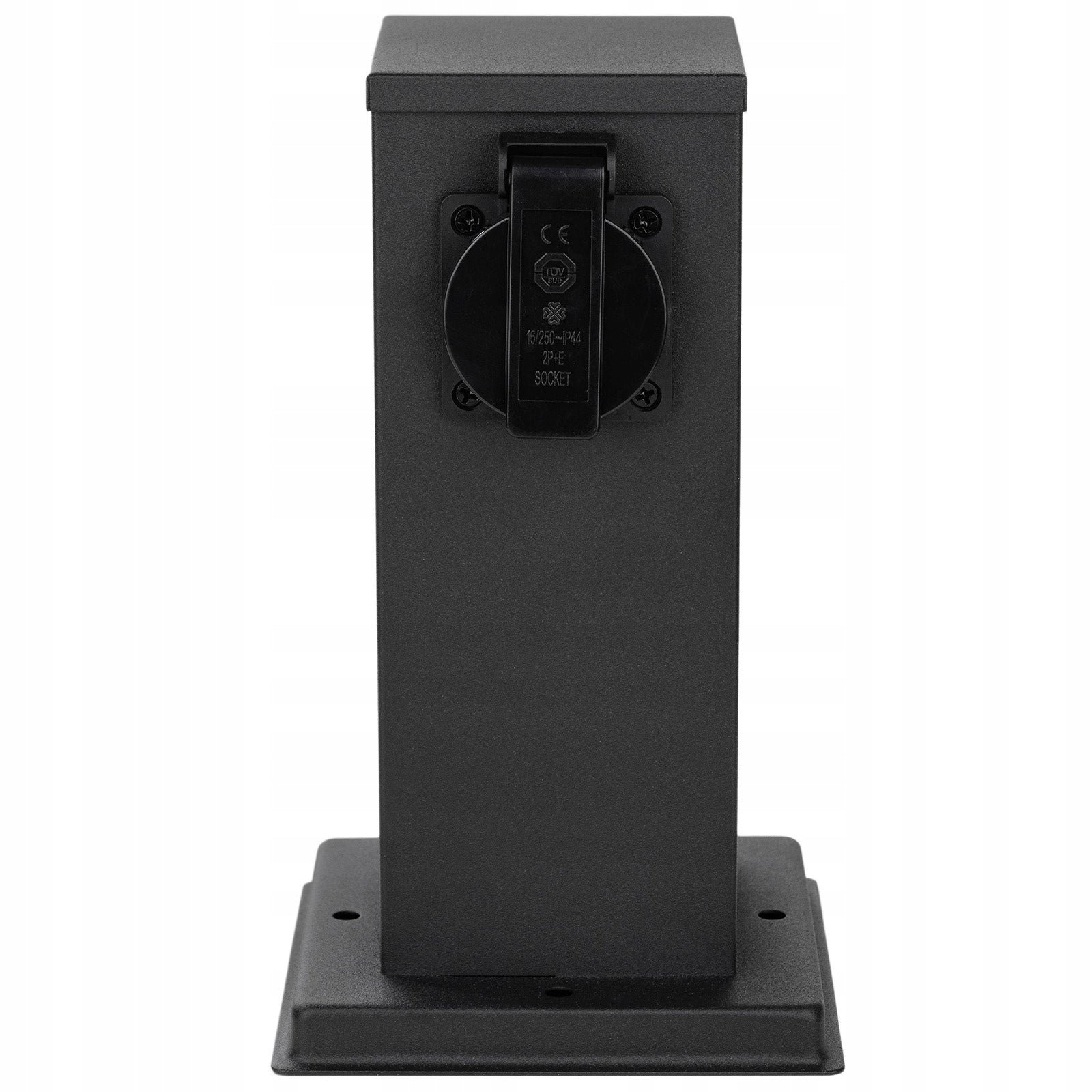 ELECTRIC GARDEN POST Standing Lamp 2x HERMETIC Socket 230V 16A Manufacturer code 733414 Zewnętrzny UZIEMIENIE DO OGRODU SŁUP