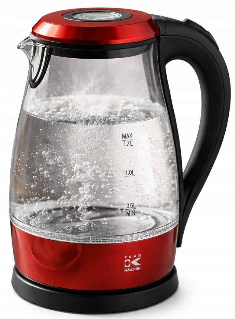 ELECTRIC GLASS KETTLE LED 1,7L 2000W ILLUMINATED MODERN