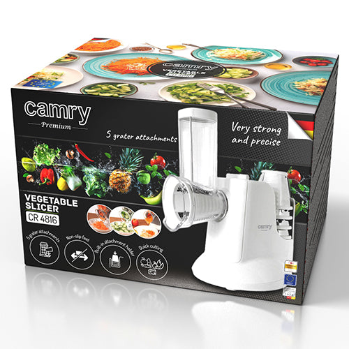 ELECTRIC GRATER FOOD VEGETABLE SHREDDER SLICER 150W Manufacturer code CR 4816