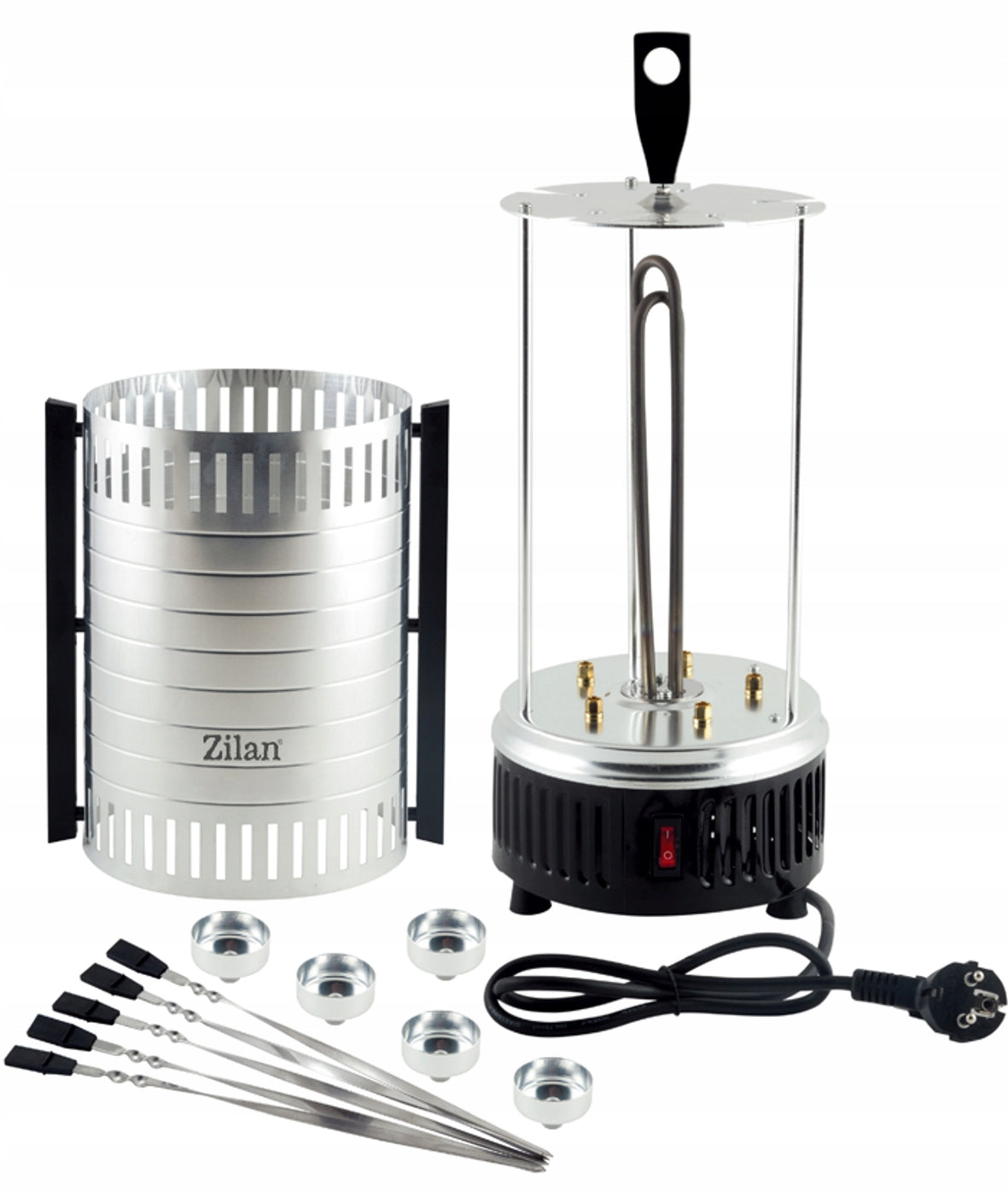 ELECTRIC GRILL CONTACT VERTICAL SKEWERS TOASTER 900W EAN (GTIN) 8682744805565
