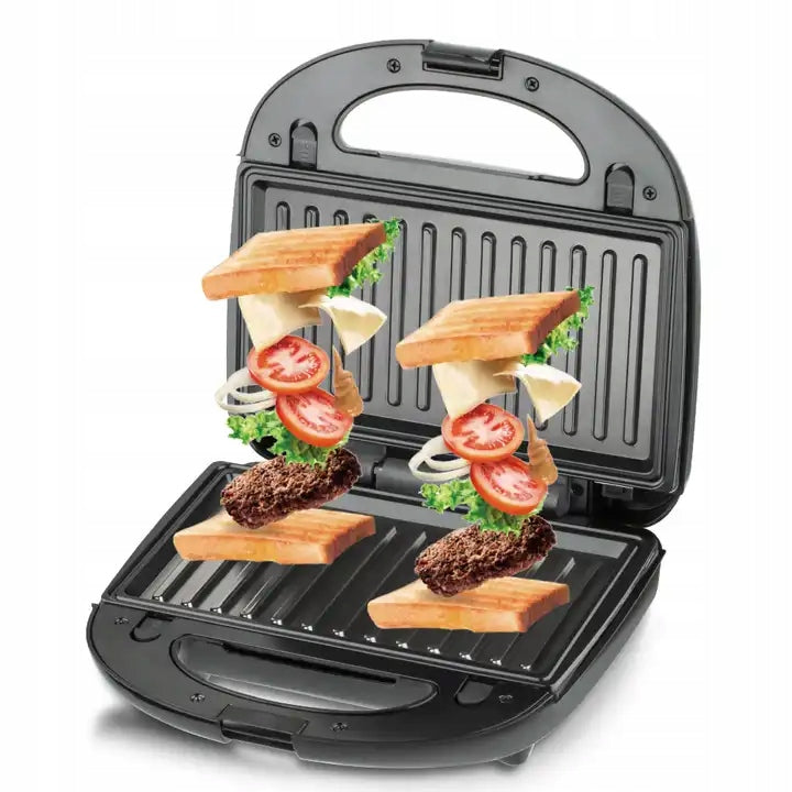ELECTRIC GRILL FOLDING CONTACT SANDWICH TOASTER KAMILLE Power rating 800 W