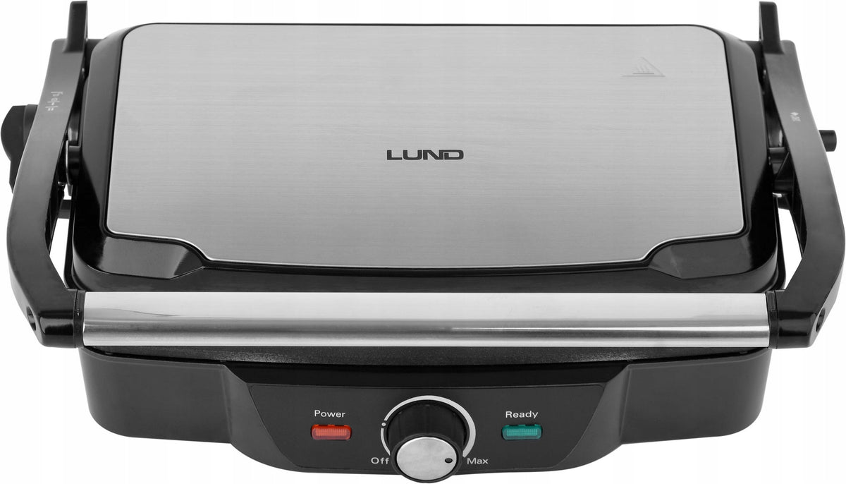 ELECTRIC GRILL FOLDING TOASTER FOR PANINI MEAT BREAD VEGETABLES 1600W Power rating 1600 W