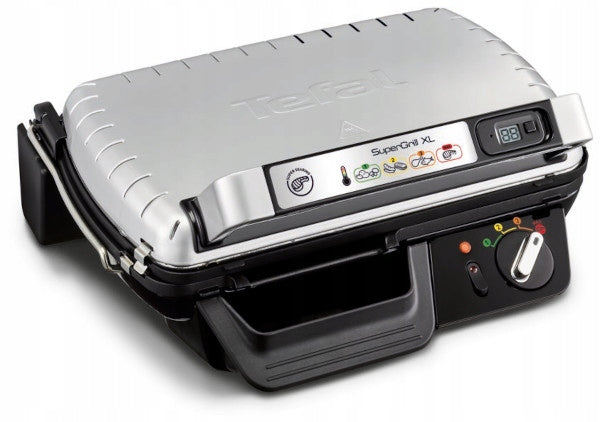 ELECTRIC GRILL TEFAL GC461B 34 SILVER/GREY 2400 IN FOLDING TIMER Power rating 2400 W