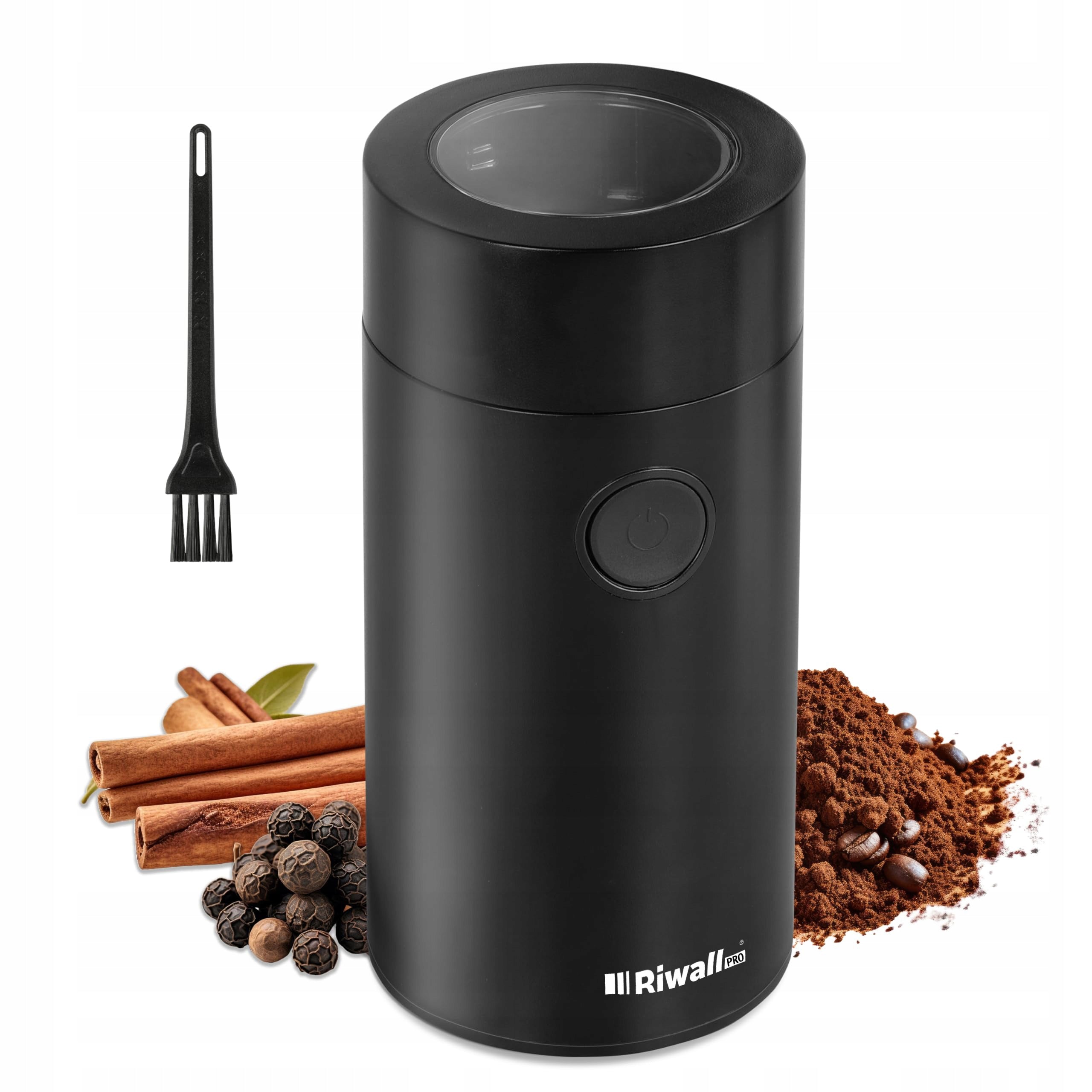 ELECTRIC GRINDER FOR GRINDING COFFEE SUGAR NUTS CEREAL 150W DURABLE