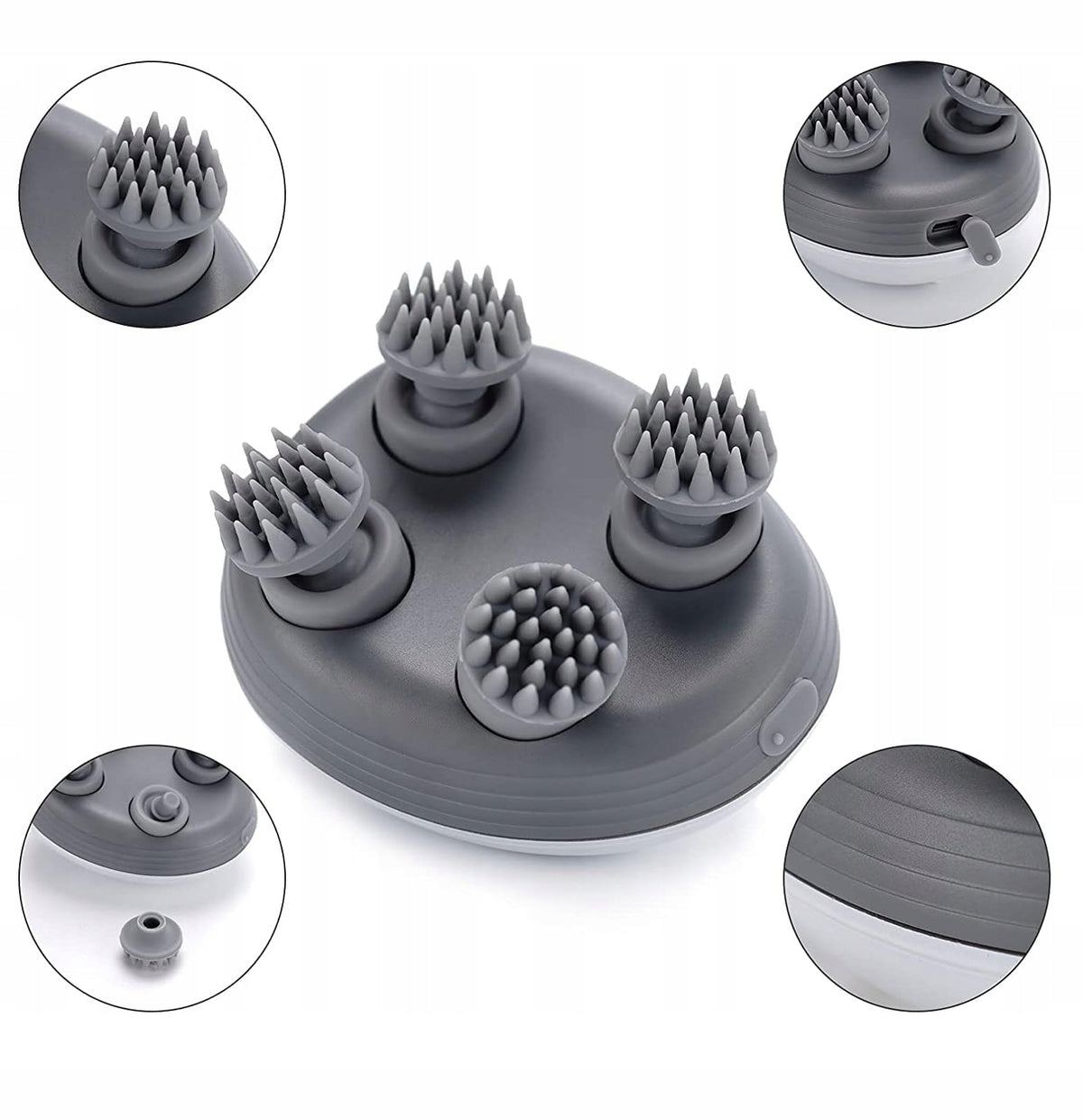 ELECTRIC HEAD MASSAGER WATERPROOF COMPACT – RELAXATION AND RELAXATION Brand no brand