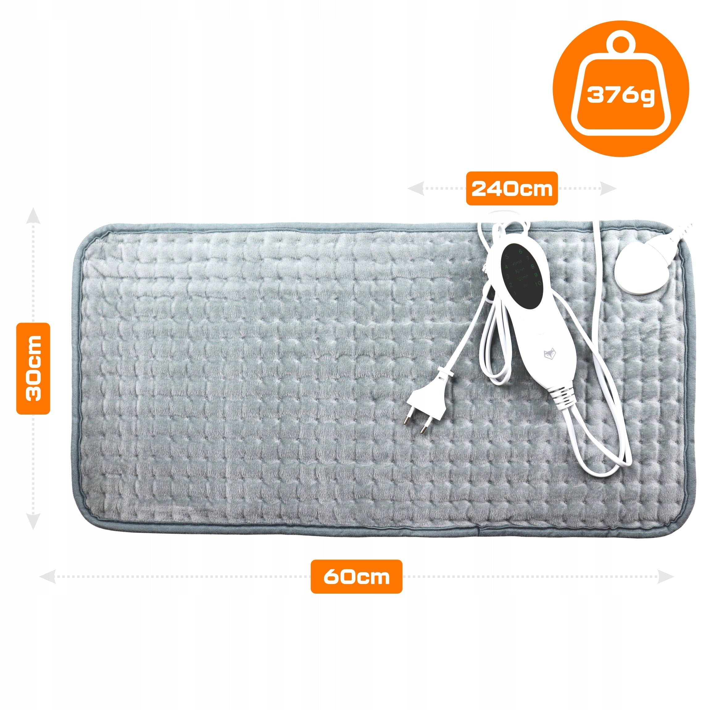 ELECTRIC HEATED PILLOW XL 60X30CM HOT WATER BOTTLE FOR JOINTS 10 LEVELS EAN (GTIN) 5904413394488