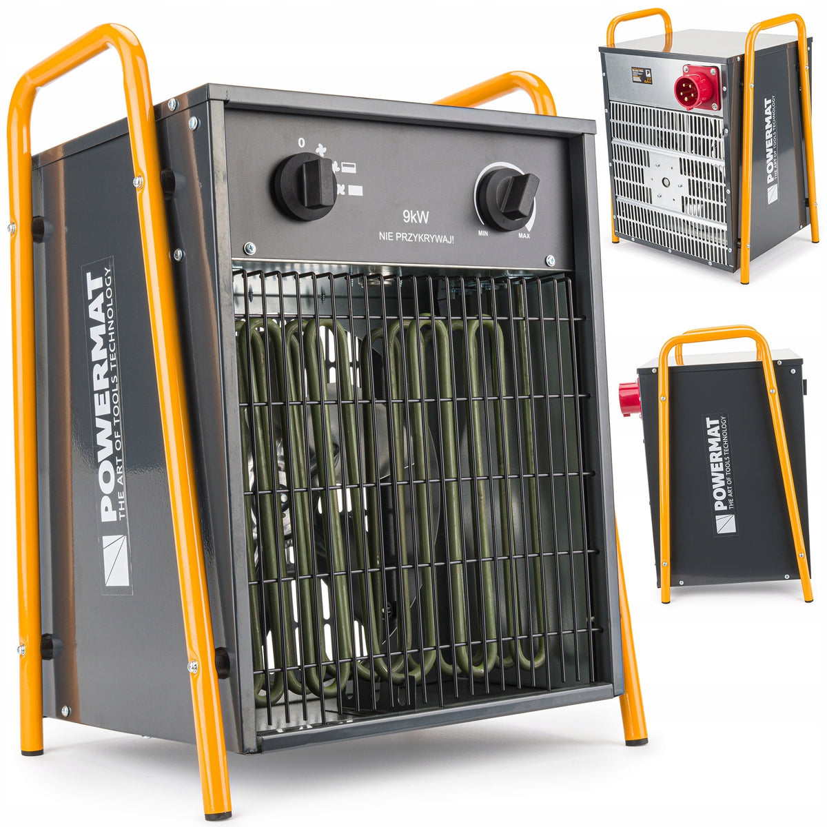 ELECTRIC HEATER 9KW 400V BLOWER APRON HEATER THERMOSTAT HALL