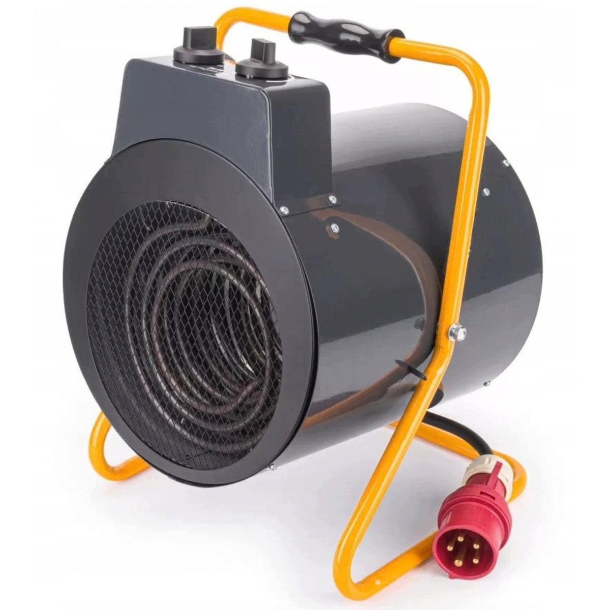 ELECTRIC HEATER 9KW APRON BLOWER RADIATOR THERMOSTAT 400V Packaging status original
