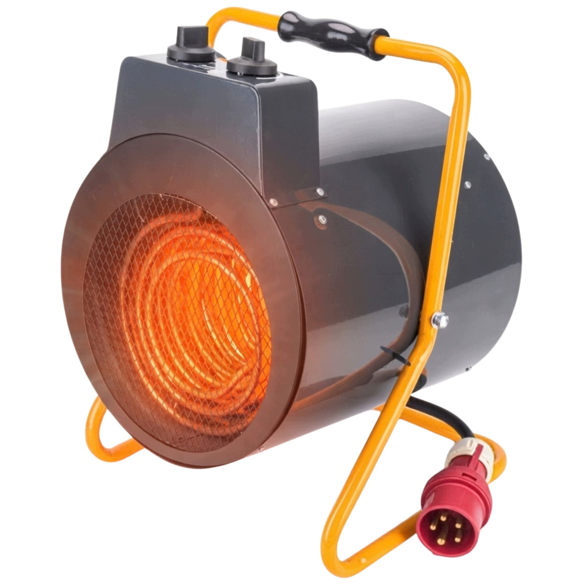 ELECTRIC HEATER 9KW APRON BLOWER RADIATOR THERMOSTAT 400V
