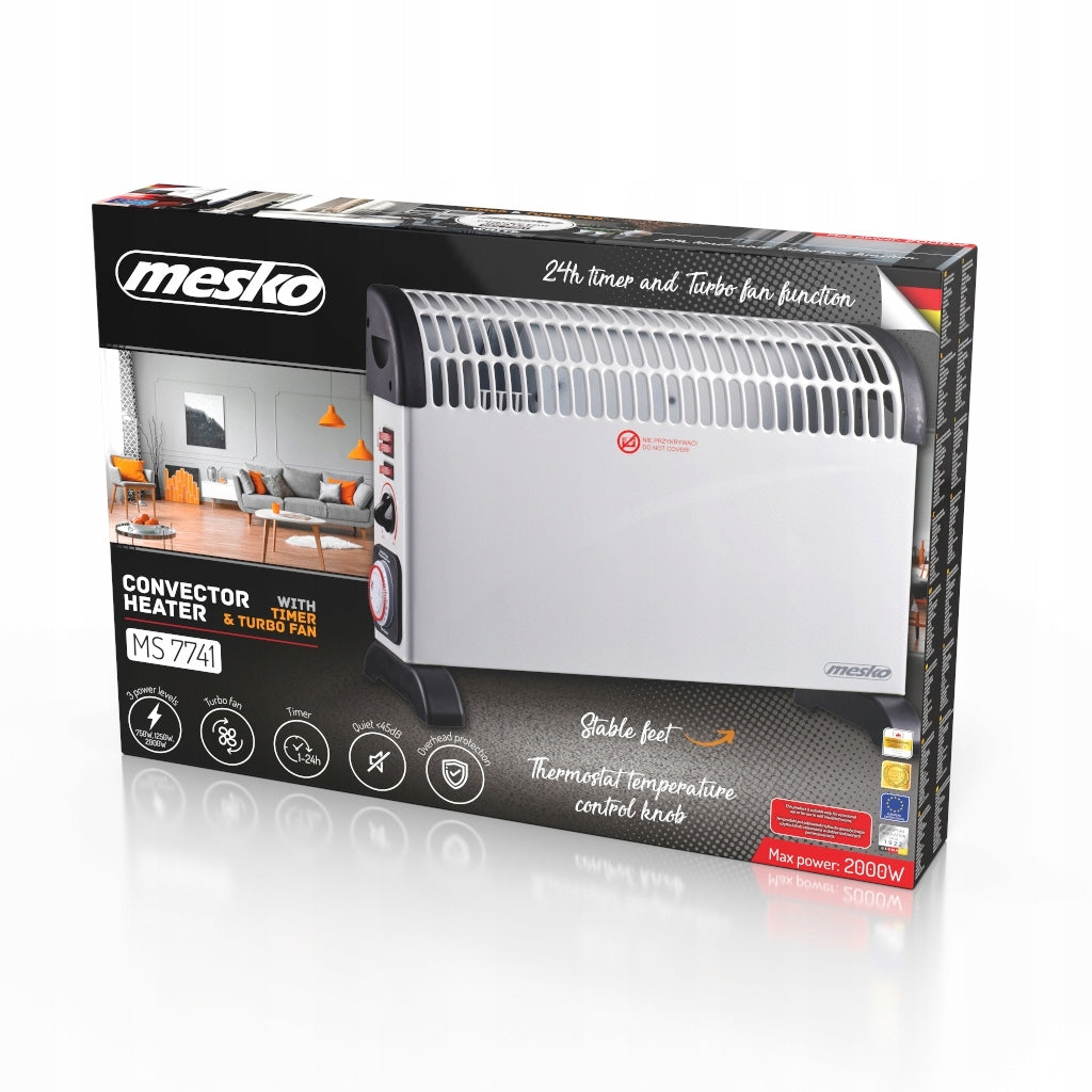 ELECTRIC HEATER ENERGY-SAVING AIR SUPPLY TIMER Brand Mesko