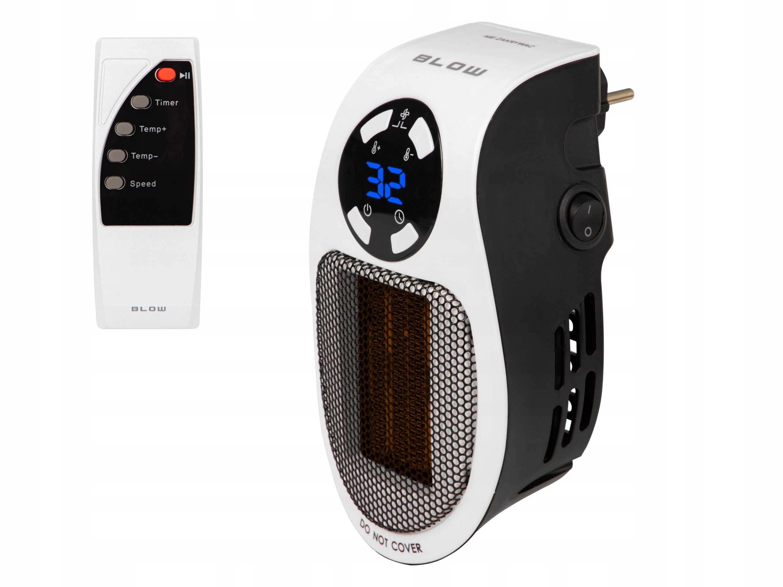 ELECTRIC HEATER FARELKA HEATER HANDY HEATER 500W MINI + REMOTE CONTROL Packaging status original