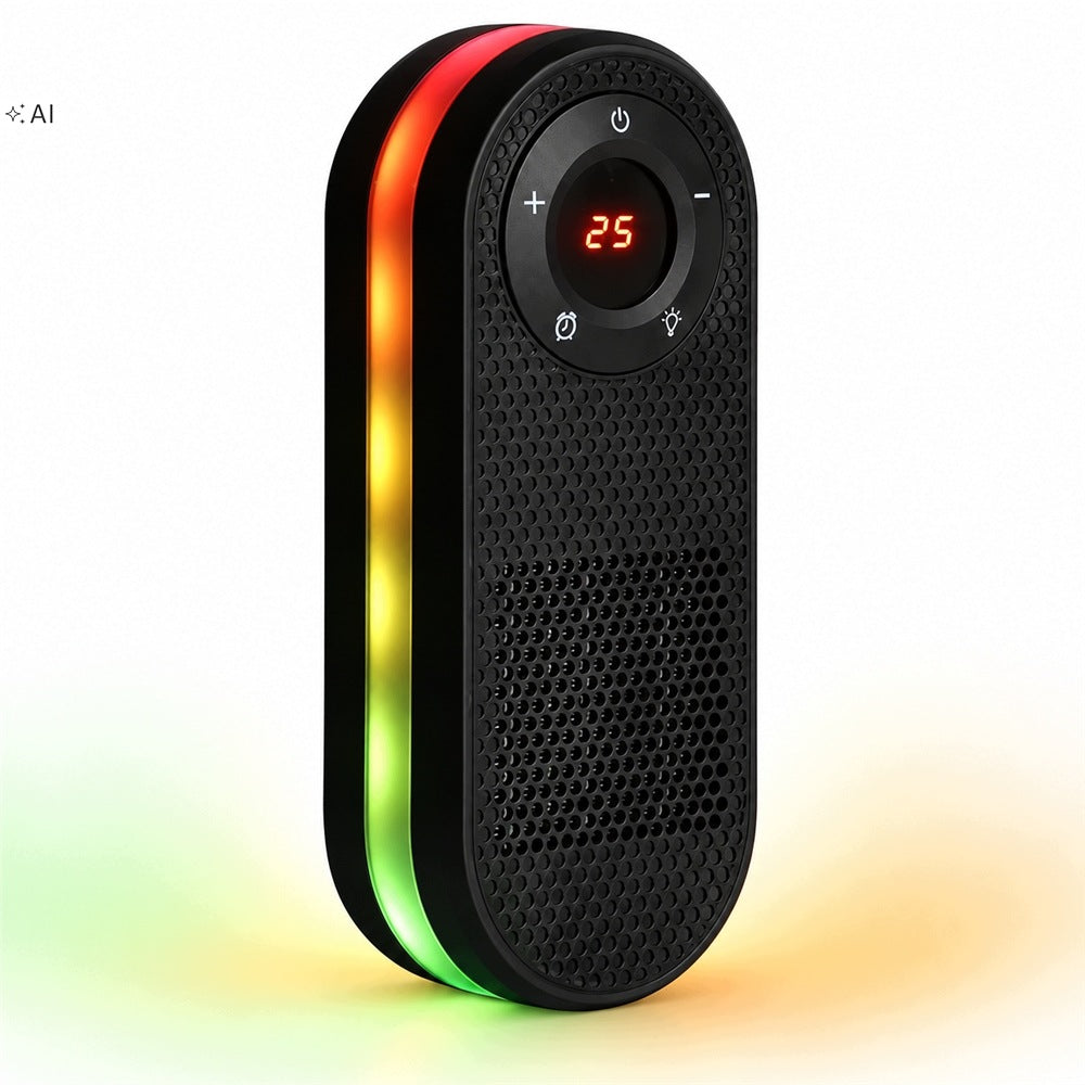 ELECTRIC HEATER MINI APRON OUTLET FAN HEATER REMOTE CONTROL