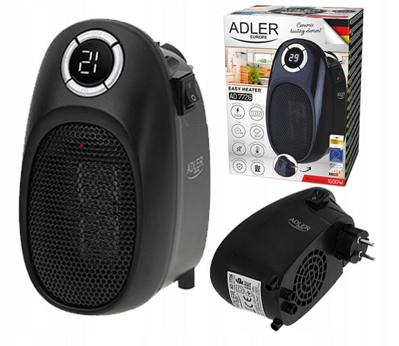 ELECTRIC HEATER MINI FARELKA FAN HEATER TIMER ADJUSTMENT Manufacturer code Grzejnik Elektryczny Termowentylator 1500W