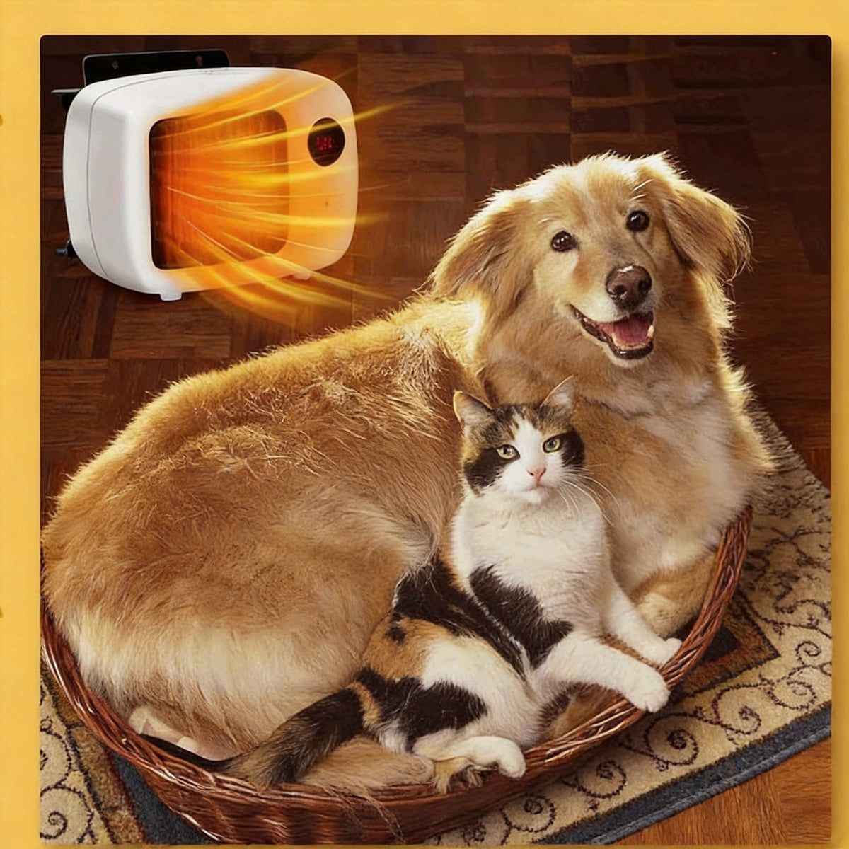 ELECTRIC HEATER MINI SAFE HEATERS FOR DOGS CHICKENS AND OTHERS Packaging status original