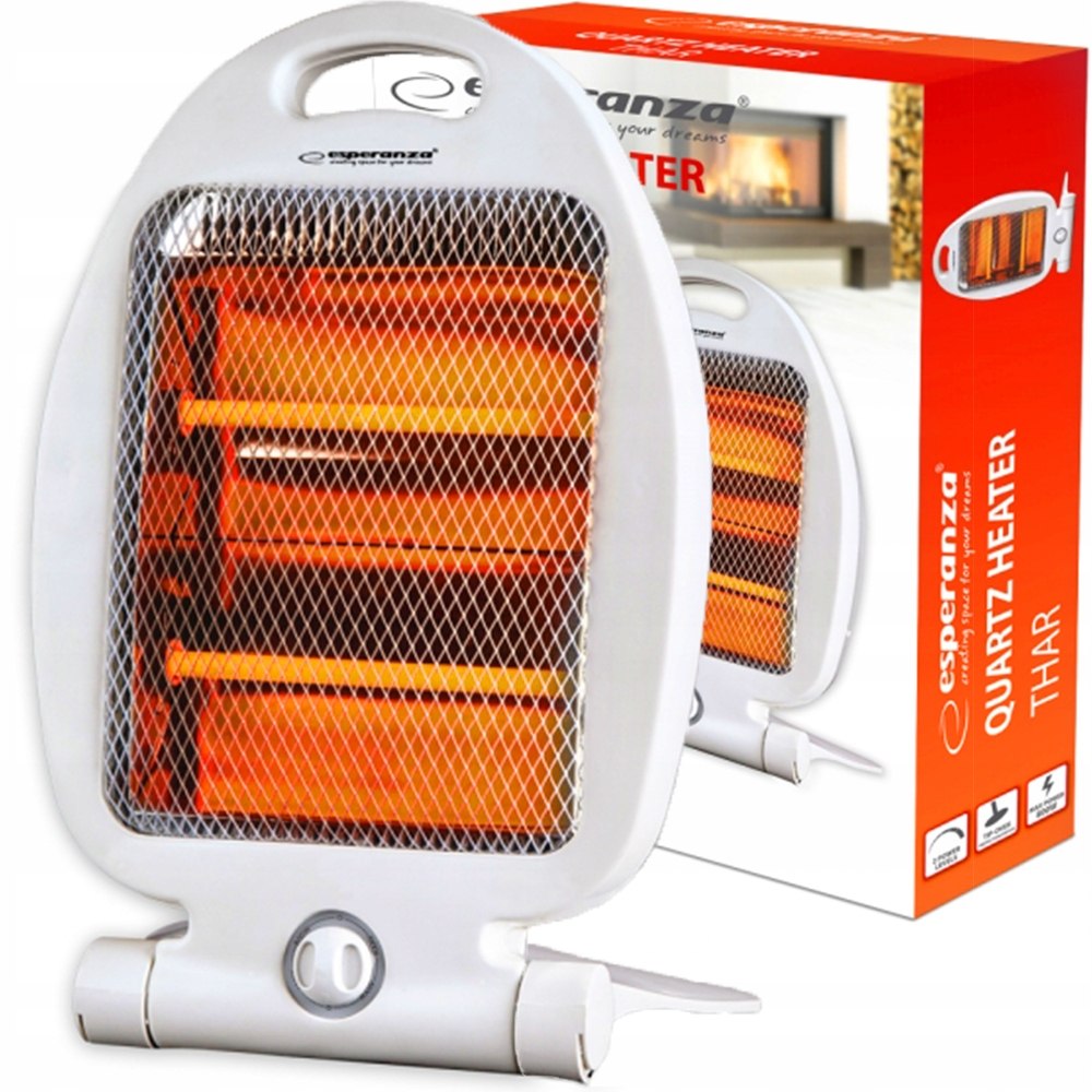 ELECTRIC HEATER QUARTZ FARELKA STOVE HEATER 2 HEATERS 400W/800W