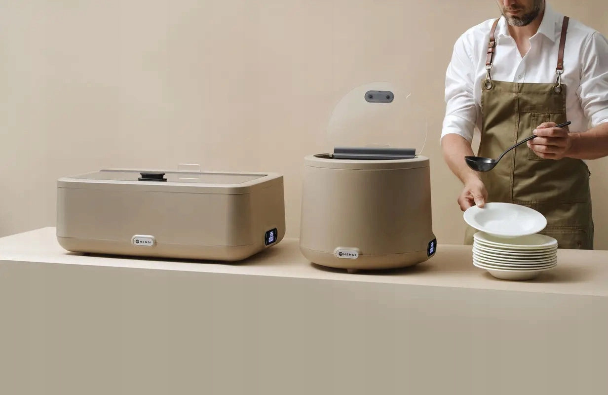 ELECTRIC HEATER UNIQ BEIGE HENDI 470442 Brand Hendi
