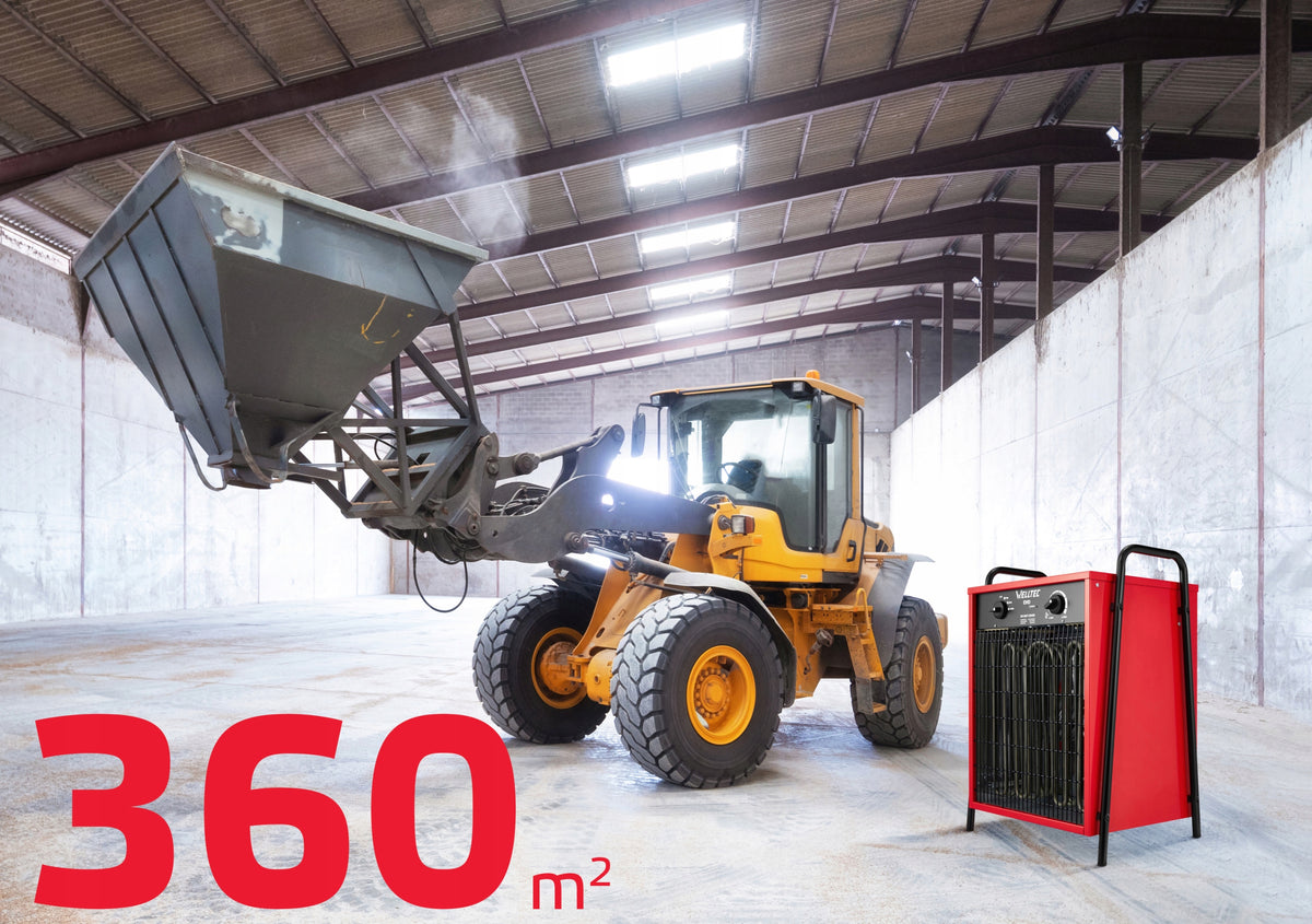 ELECTRIC HEATER WELLTEC EHD220 | BLOWER | 22kW | 2541 m³/h +CABLE Manufacturer code EHD220