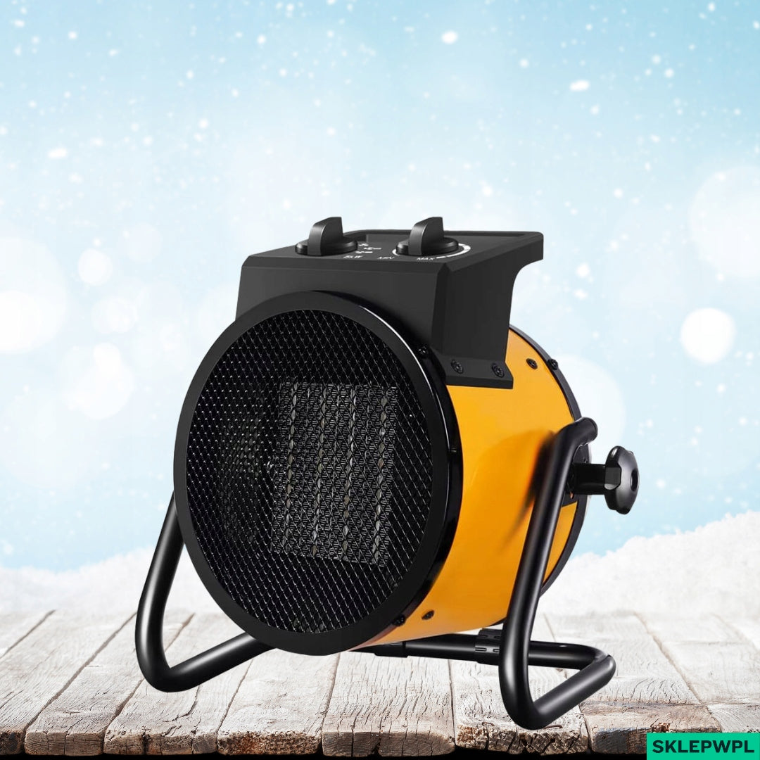 ELECTRIC HEATER heater apron STRONG 2kW blower with THERMOSTAT EAN (GTIN) 5906630393114