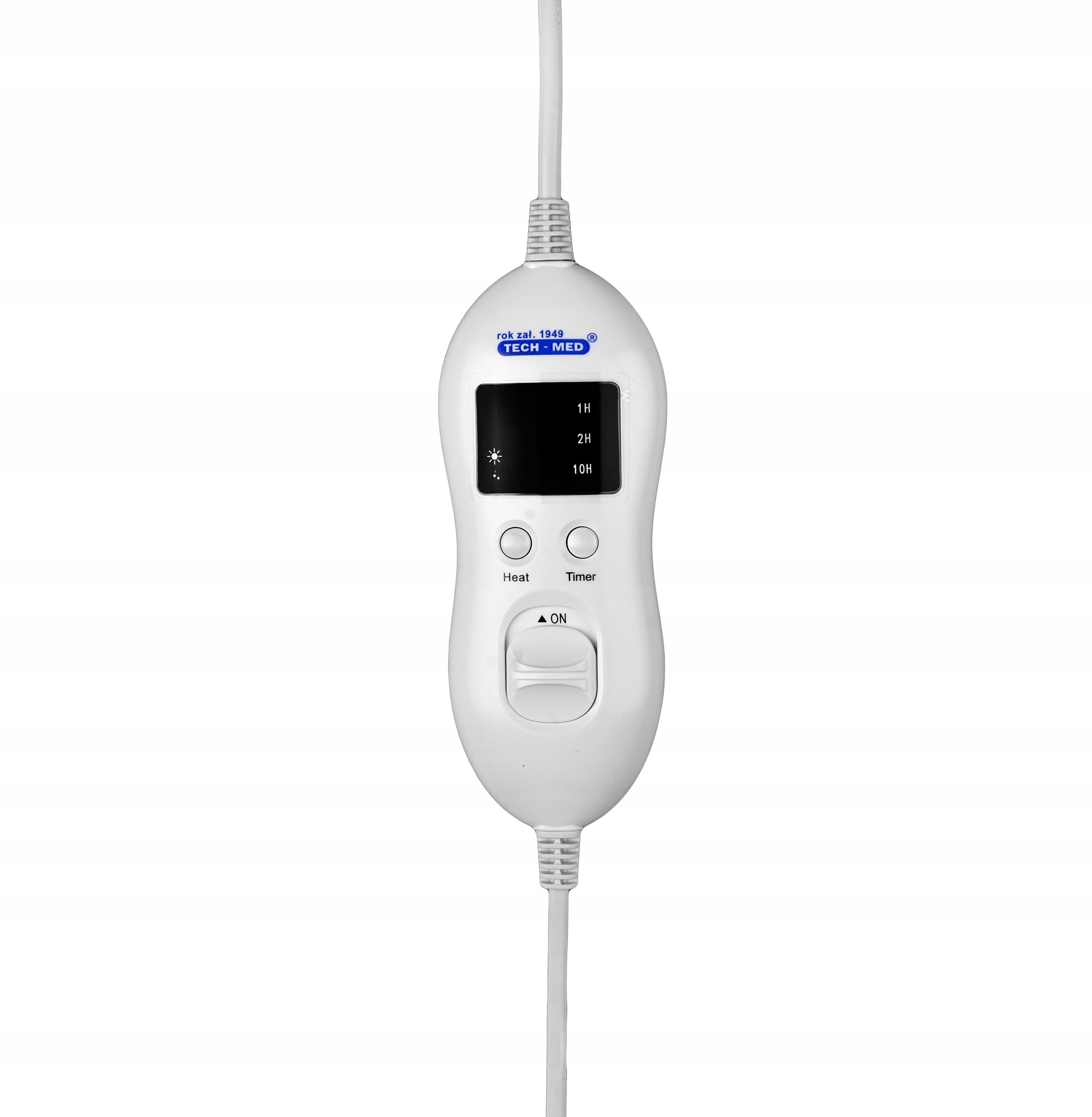 ELECTRIC HEATING BLANKET 160x120cm remote control LARGE TECH-MED Manufacturer code TM-L200 KOC miękki podgrzewany