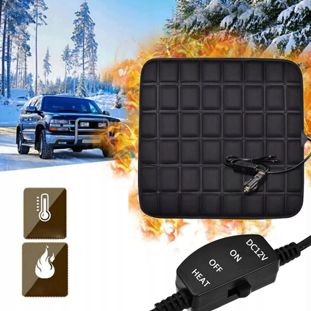 ELECTRIC HEATING MAT HEATED WINTER PILLOW FOR CAR Brand Bedee