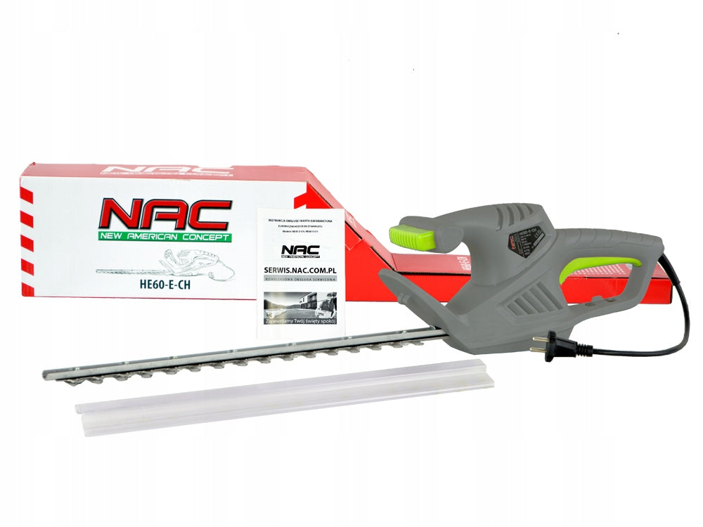 ELECTRIC HEDGE TRIMMER NAC POWER 600 IN BLADE LENGTH 55 CM STRONG Brand no brand