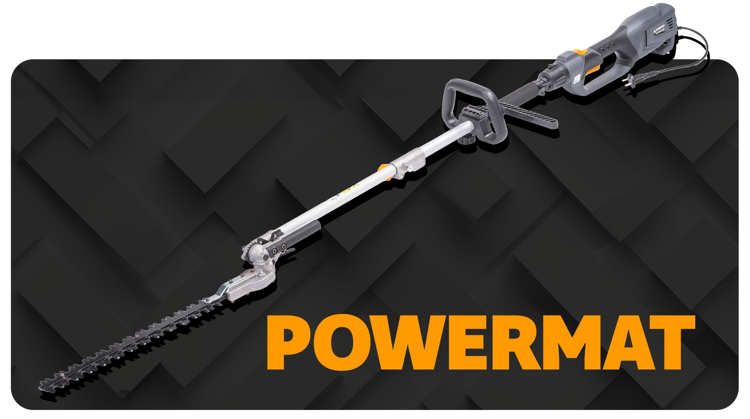 ELECTRIC HEDGE TRIMMER SHRUB BRANCHES ON BOOM 1200W 405MM Product weight with unit packaging 6.6 kg