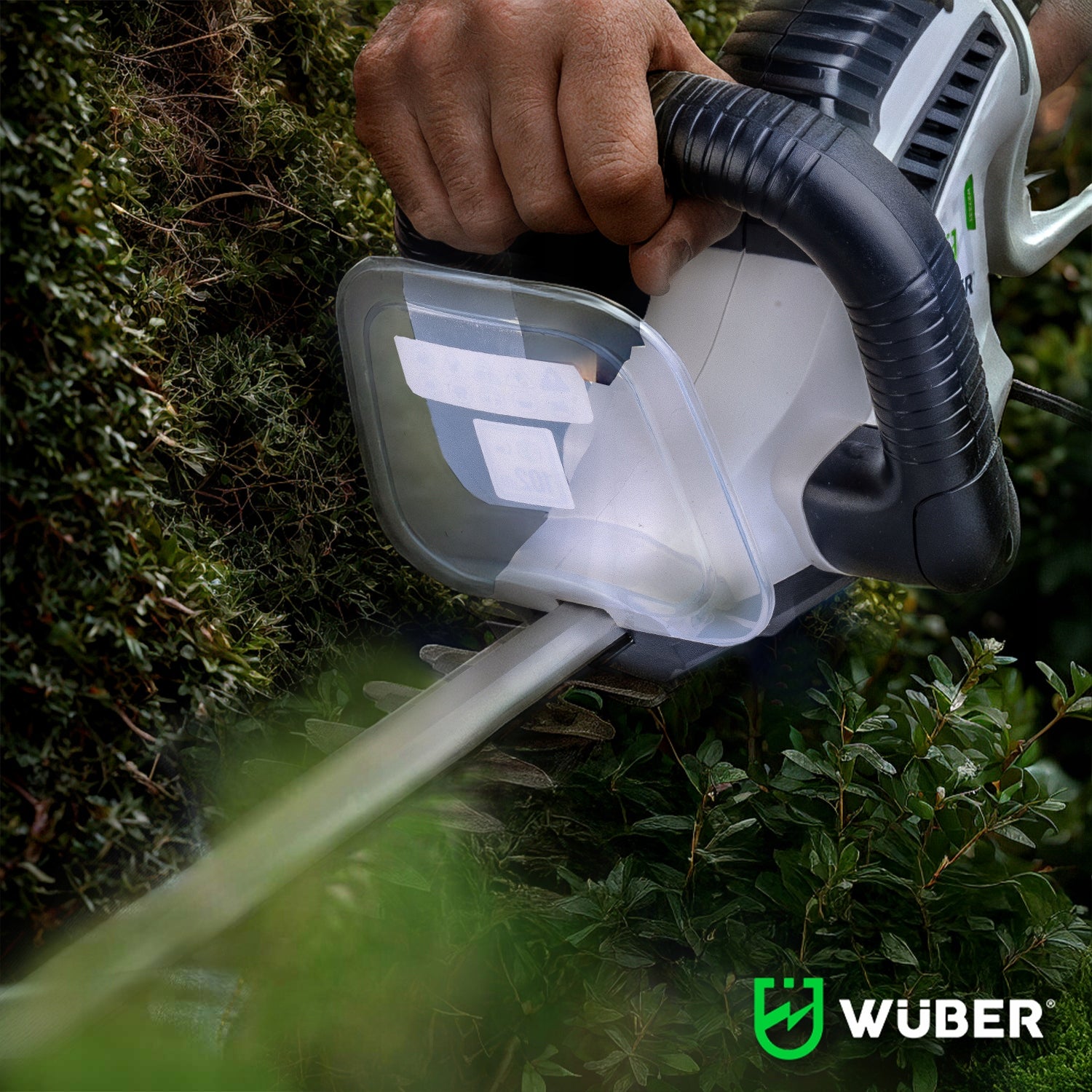 ELECTRIC HEDGE TRIMMERS FOR CUTTING BUSHES PRUNING BRANCHES WUBER Power supply electric from mains