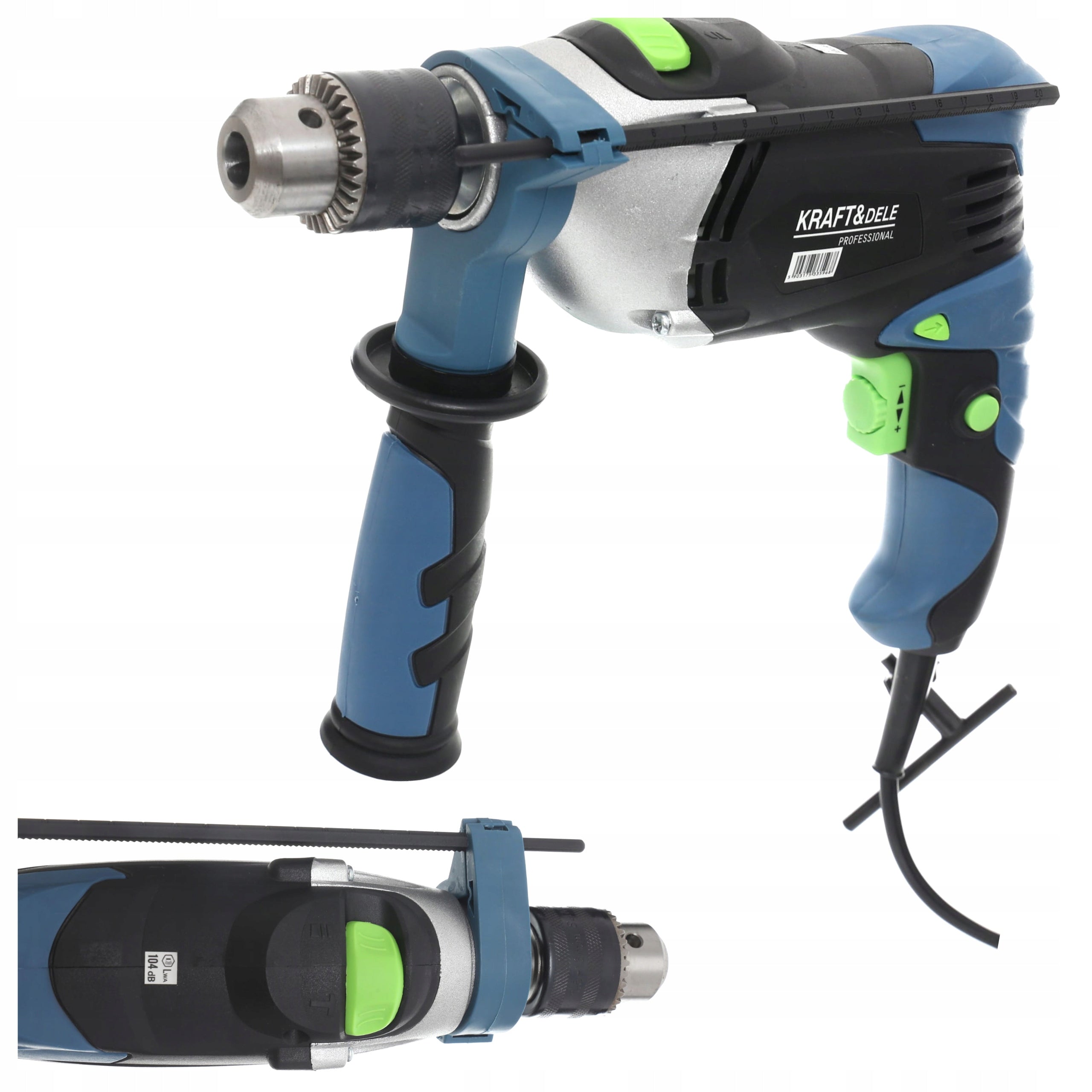 ELECTRIC IMPACT DRILL 1700W 3000prm KING SERIES KRAFT&DELE KD1685-Z
