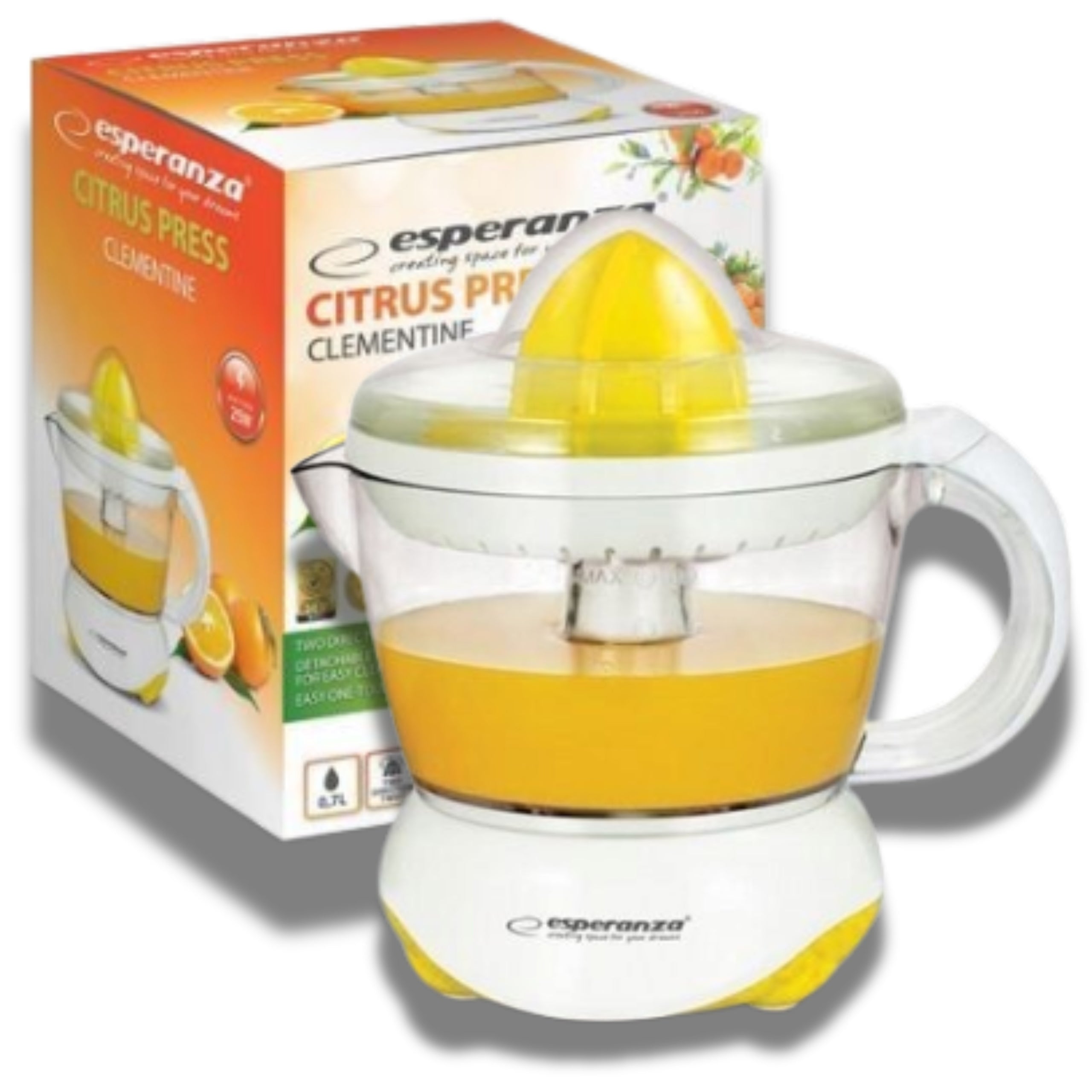 ELECTRIC JUICER FOR CITRUS JUICES 25W 0,7L FRUIT SQUEEZER