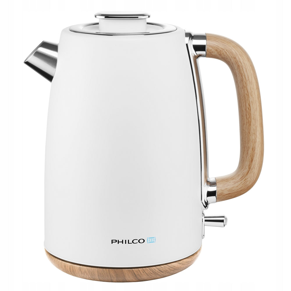 ELECTRIC KETTLE 1,7L 2400W PHILCO PHWK 1710W ELEGANT STYLISH WHITE Packaging status original