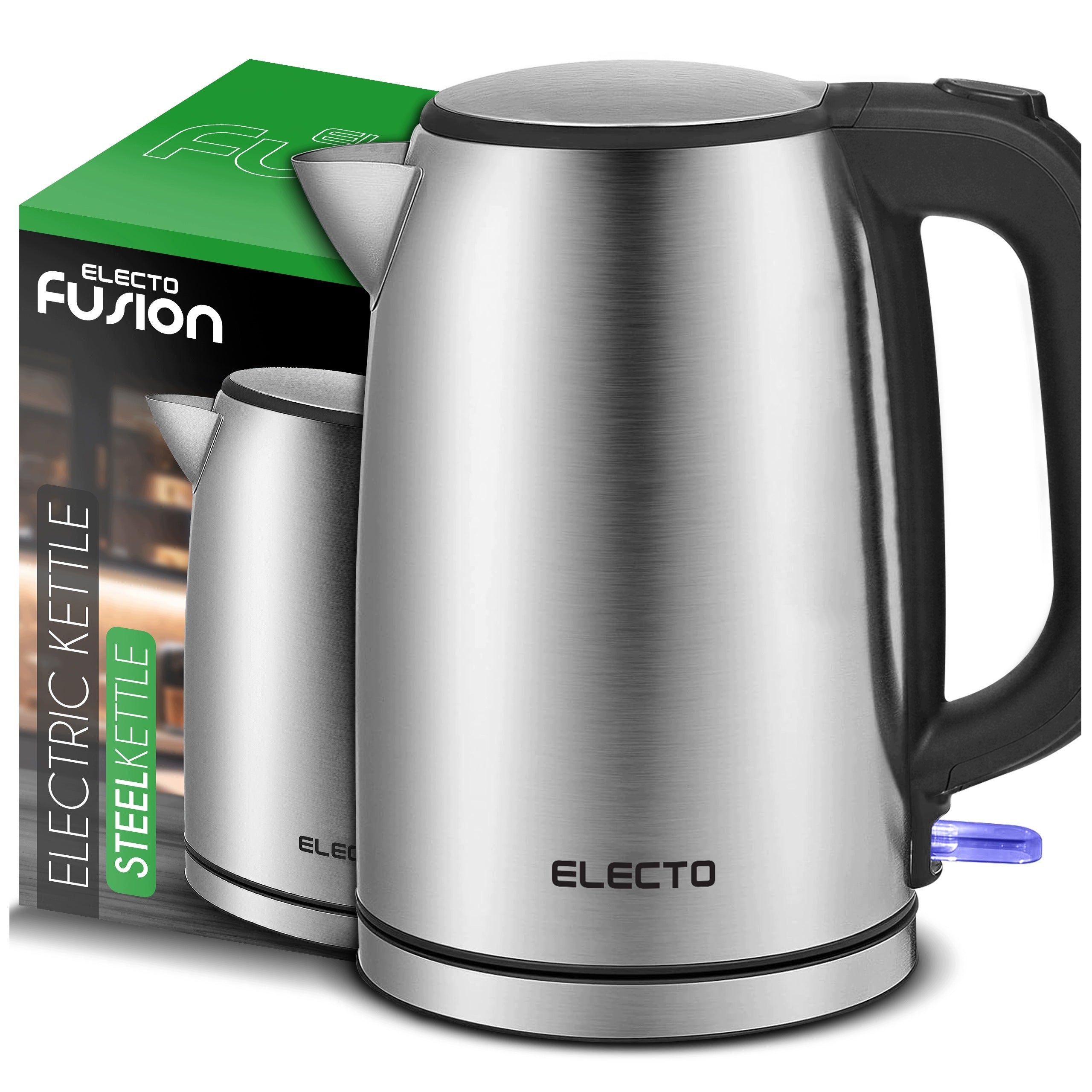 ELECTRIC KETTLE 1,7l WIRELESS STAINLESS STEEL 304 2200W