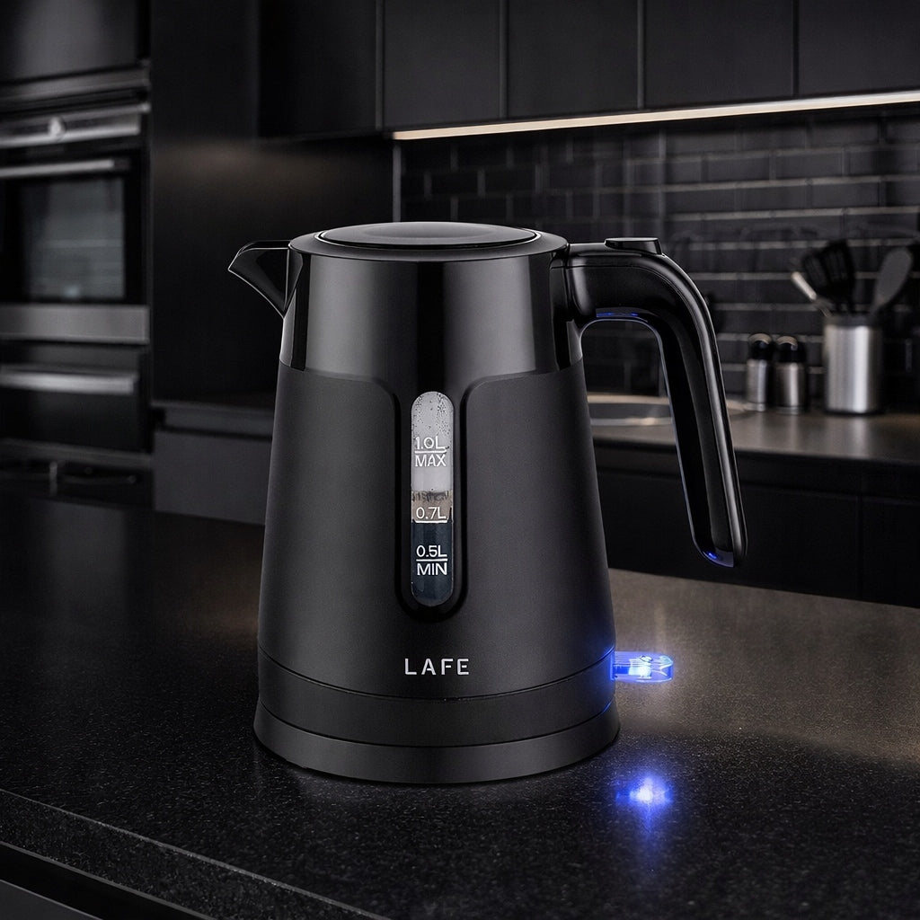 ELECTRIC KETTLE CORDLESS SMALL TOURIST 1L STRONG BLACK WHITE Manufacturer code HAUS4745